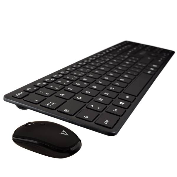 Rca Informatique - image du produit : BLUETOOTH KB MOUSE COMBO FR 2.4GHZ DUAL MODE FRENCH AZERTY