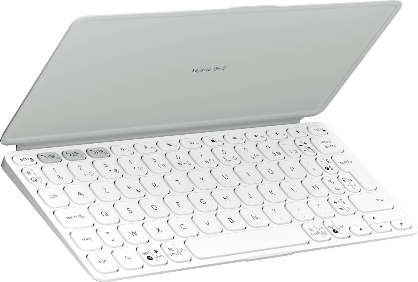 Rca Informatique - image du produit : KEYS-TO-GO 2 PALE GREY - FRA - WESTMID-511