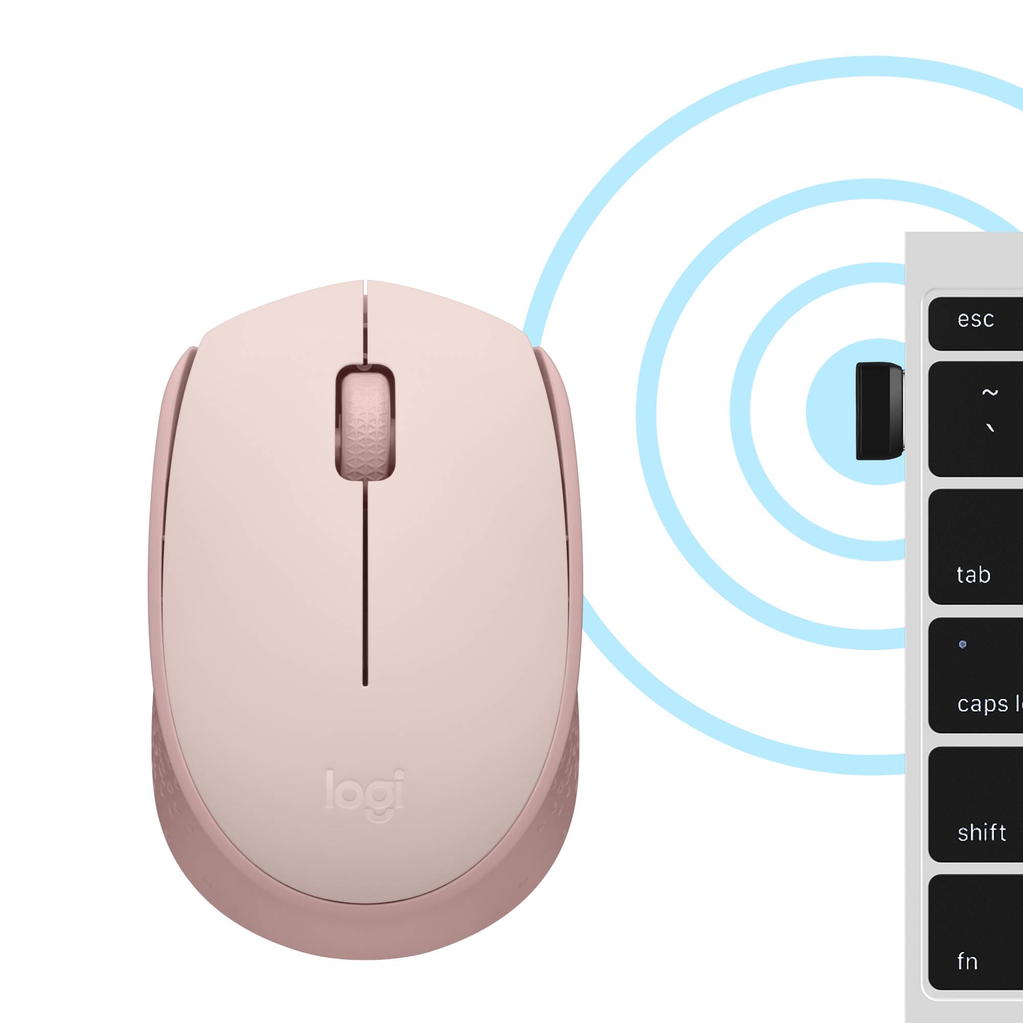 Rca Informatique - image du produit : M171 WIRELESS MOUSE - ROSE - EMEA-914