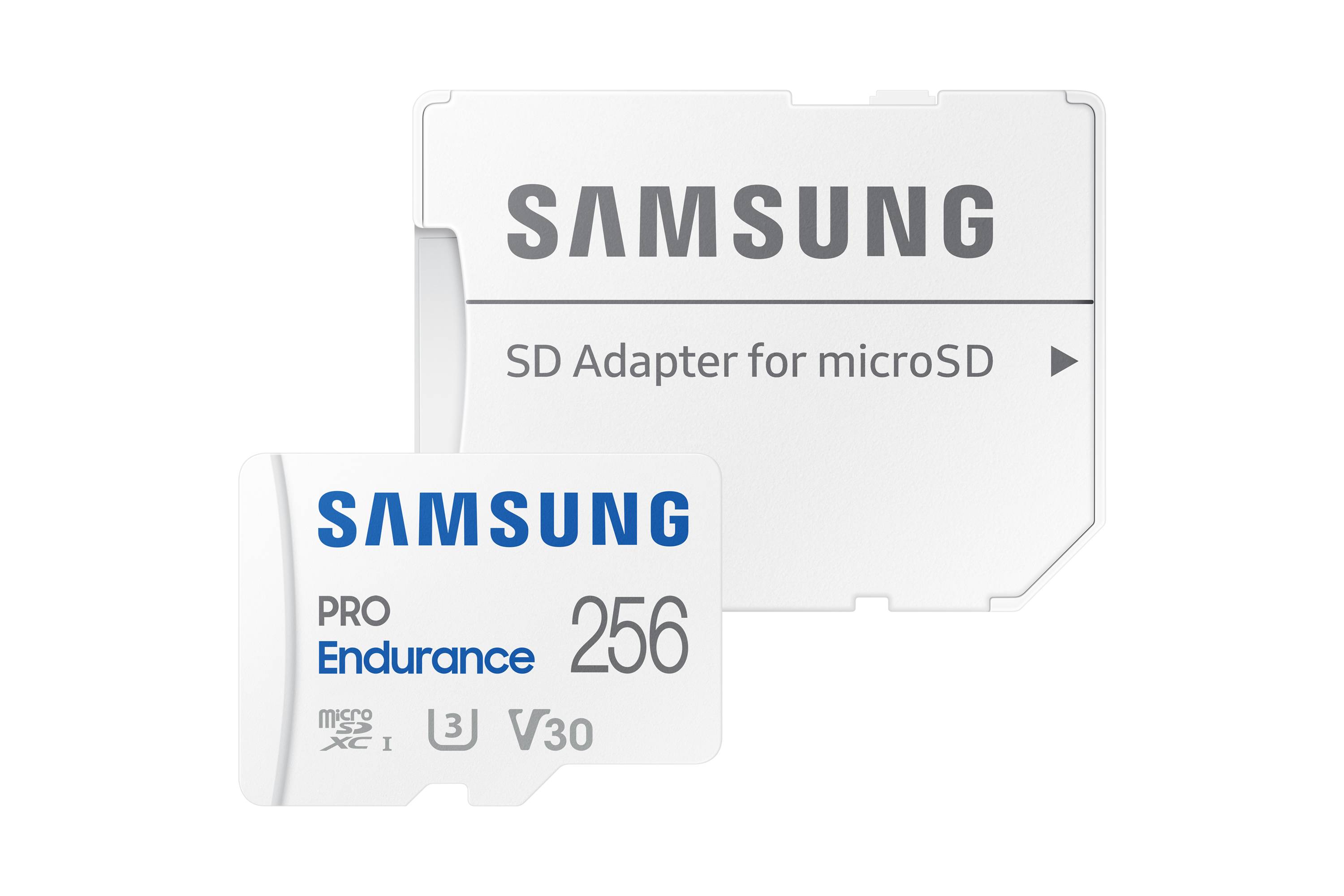 Rca Informatique - image du produit : PRO ENDURANCE 256GB MICROSDXC INC SD ADAPTER CLASS10 UHS 1 U1