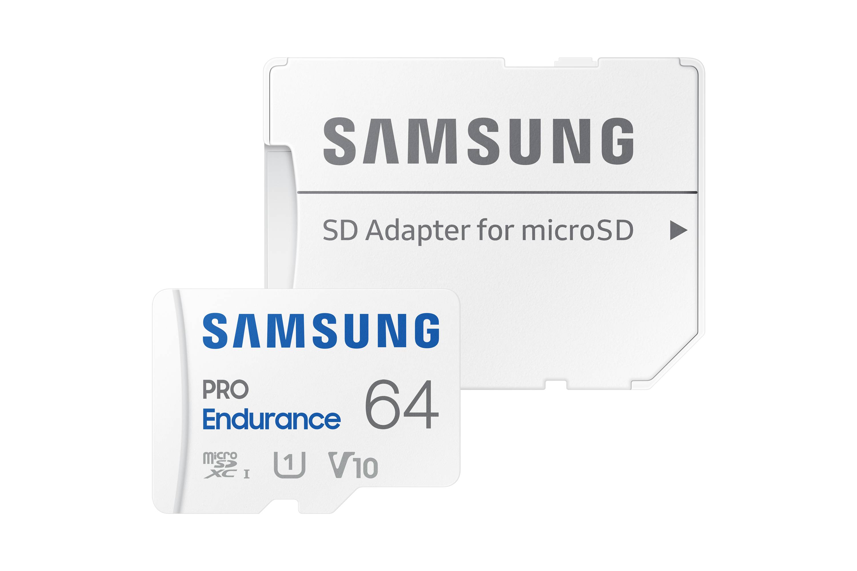 Rca Informatique - image du produit : PRO ENDURANCE 64GB MICROSDXC INC SD ADAPTER CLASS10 UHS 1 U1