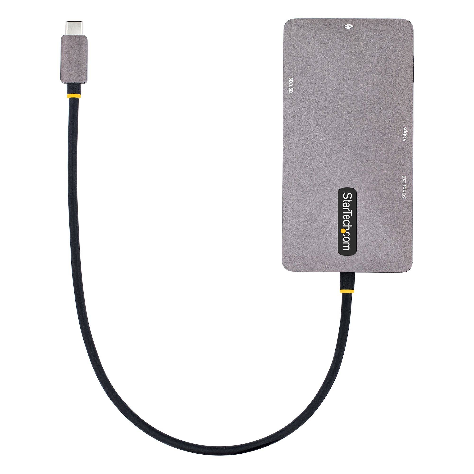 Rca Informatique - image du produit : USB C MULTIPORT ADAPTER DUAL HDMI 4K 60HZ 2PT 5GBPS USB-A