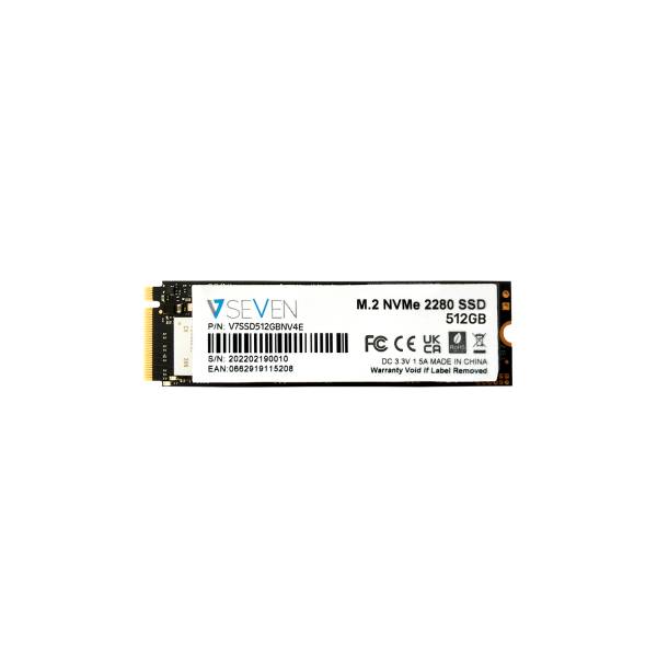 Rca Informatique - Image du produit : 512GB V7 NVME GEN4X4 M.2 NVME 3D TLC SSD