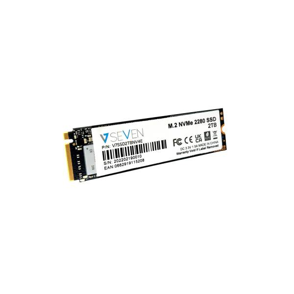 Rca Informatique - image du produit : 2TB V7 NVME GEN4X4 M.2 NVME 3D TLC SSD