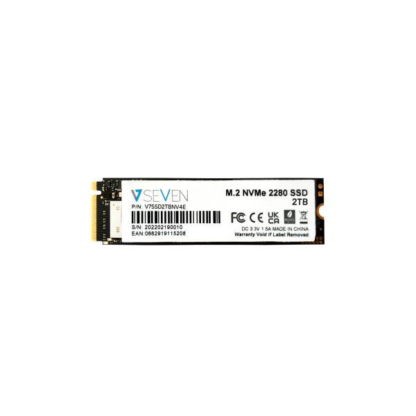 Rca Informatique - Image du produit : 2TB V7 NVME GEN4X4 M.2 NVME 3D TLC SSD