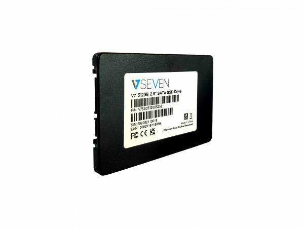 Rca Informatique - image du produit : 512GB V7 2.5IN SSD BULK PK 7MM 3D TLC SATA