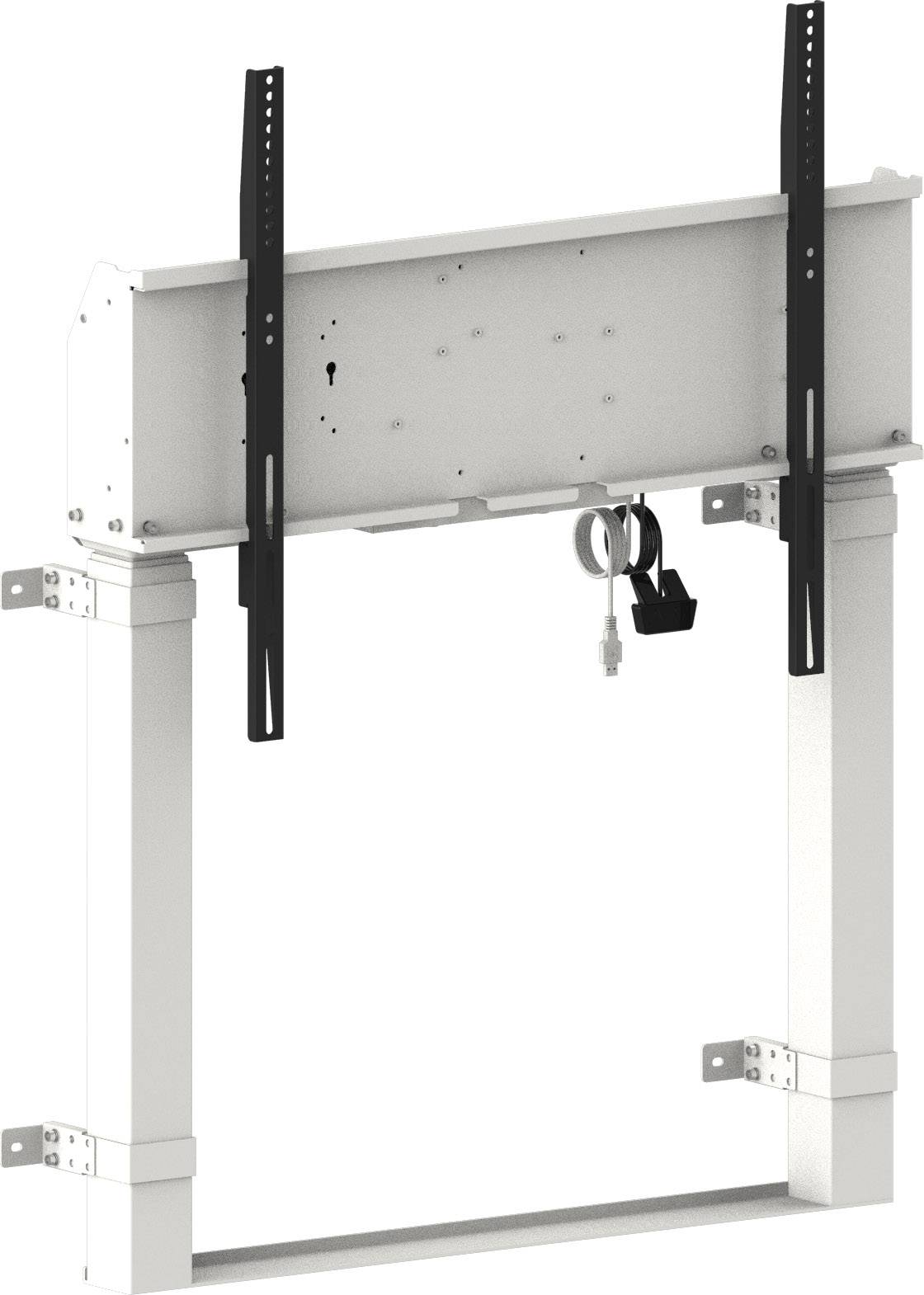 Rca Informatique - image du produit : SINGLE COLUMN ELECTRIC LIFT FOR SCREENS UP TO 98IN 120KG