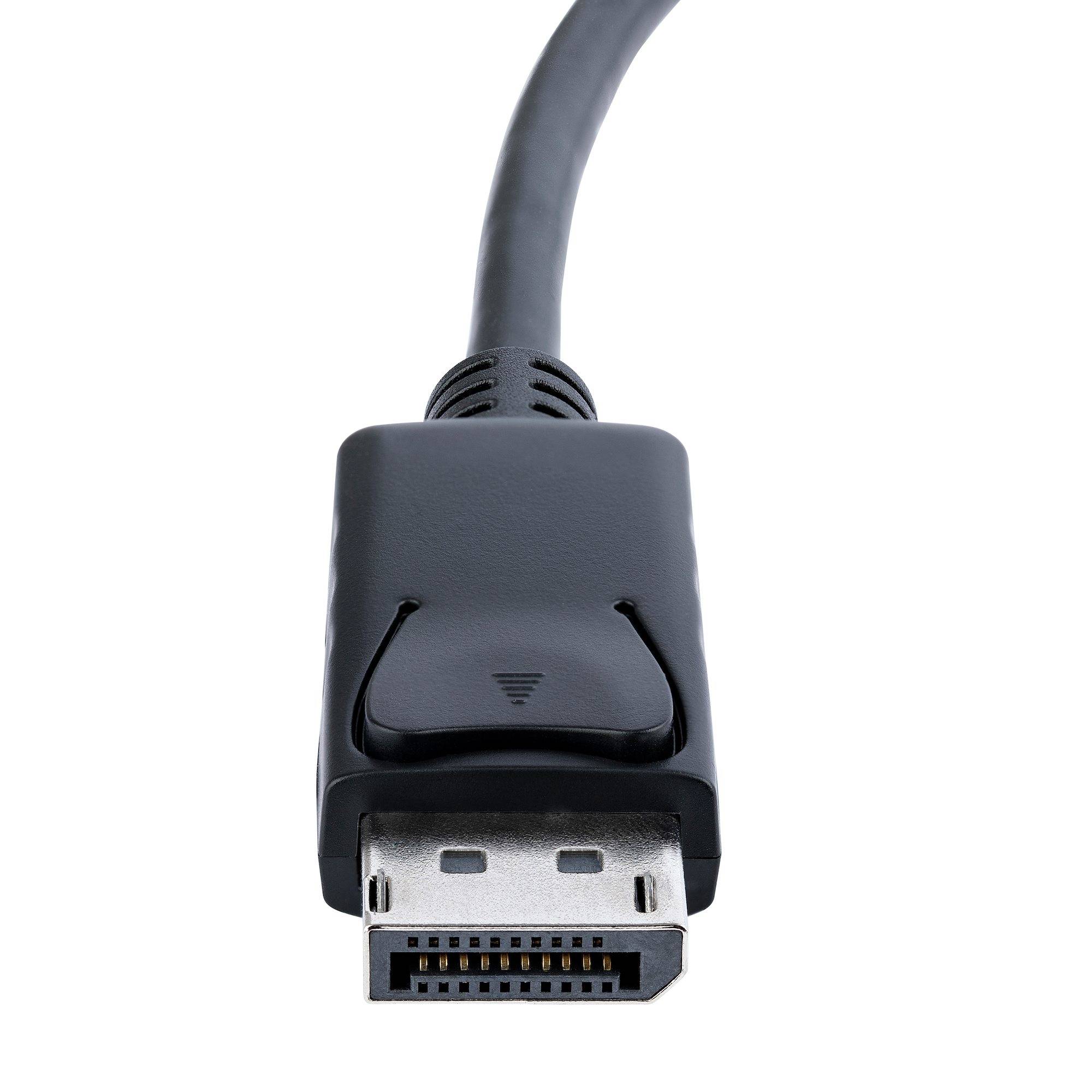 Rca Informatique - image du produit : HUB DISPLAYPORT HDMI DOUBLE - DUAL HDMI 4K 60HZ - MALE/FEMELLE