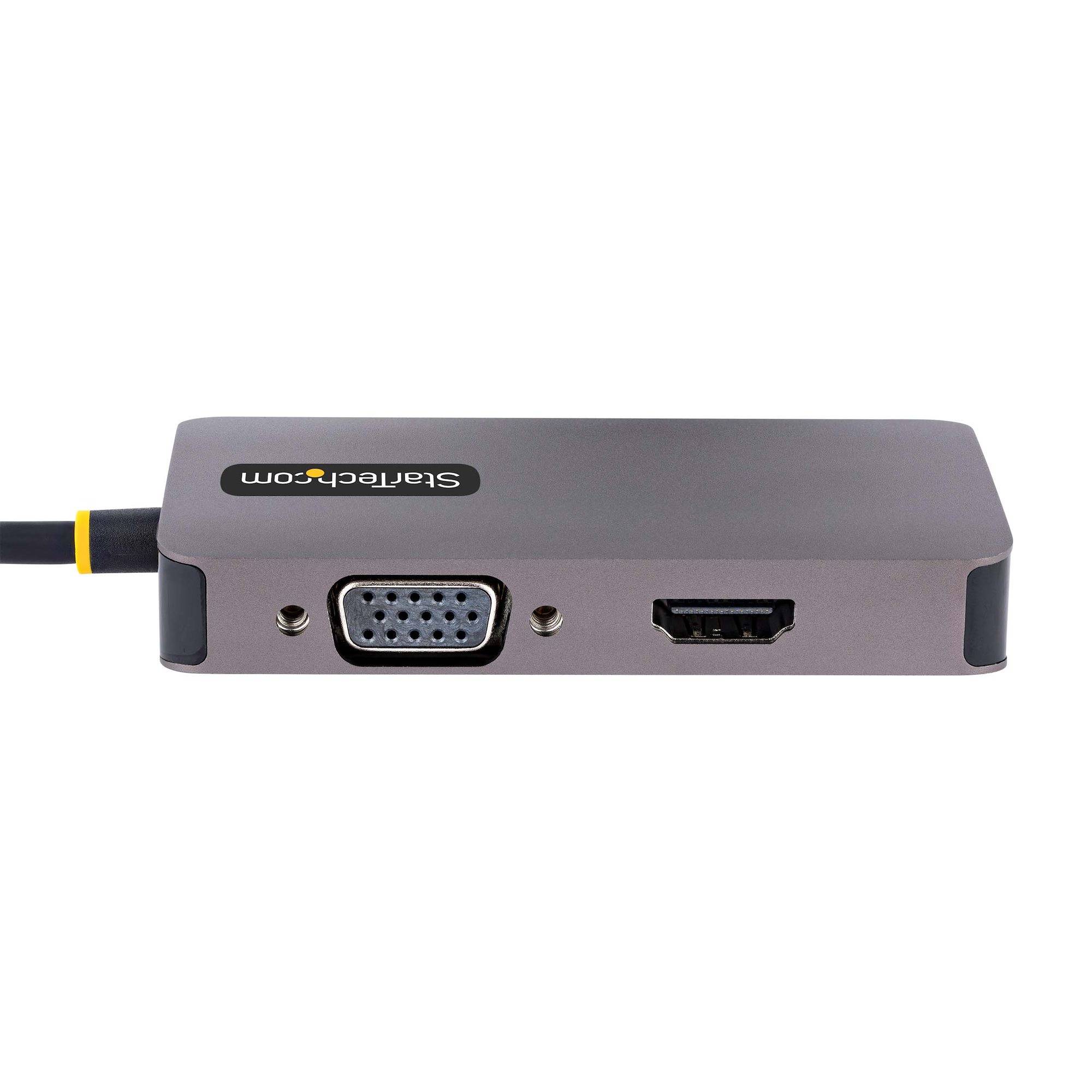 Rca Informatique - image du produit : ADAPTATEUR USB C VERS HDMI VG A - DOCK USB TYPE C MULTIPORT