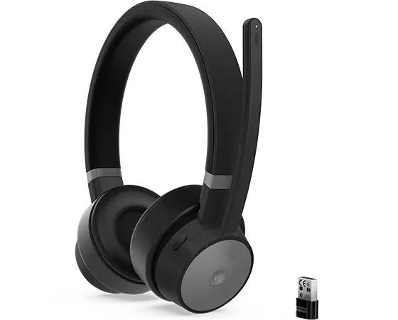 Rca Informatique - image du produit : GO WIRELESS ANC HEADSET W/ CHARGING STAND MS TEAMS