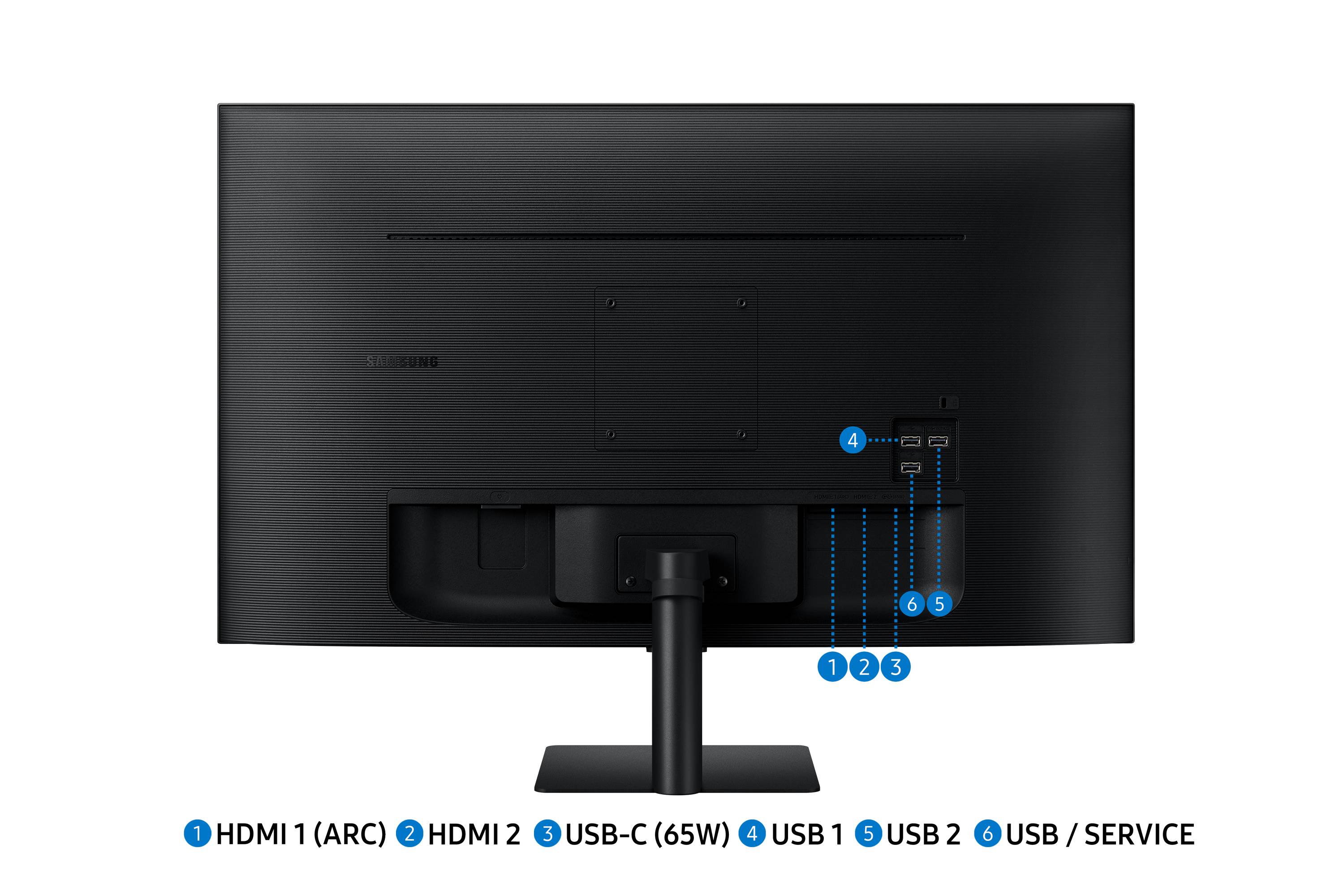 Rca Informatique - image du produit : LS32BM700UPXEN 31.5IN VA 4K UHD 300CD/4MS/2HDMI/3USB/USB-C/WIFI