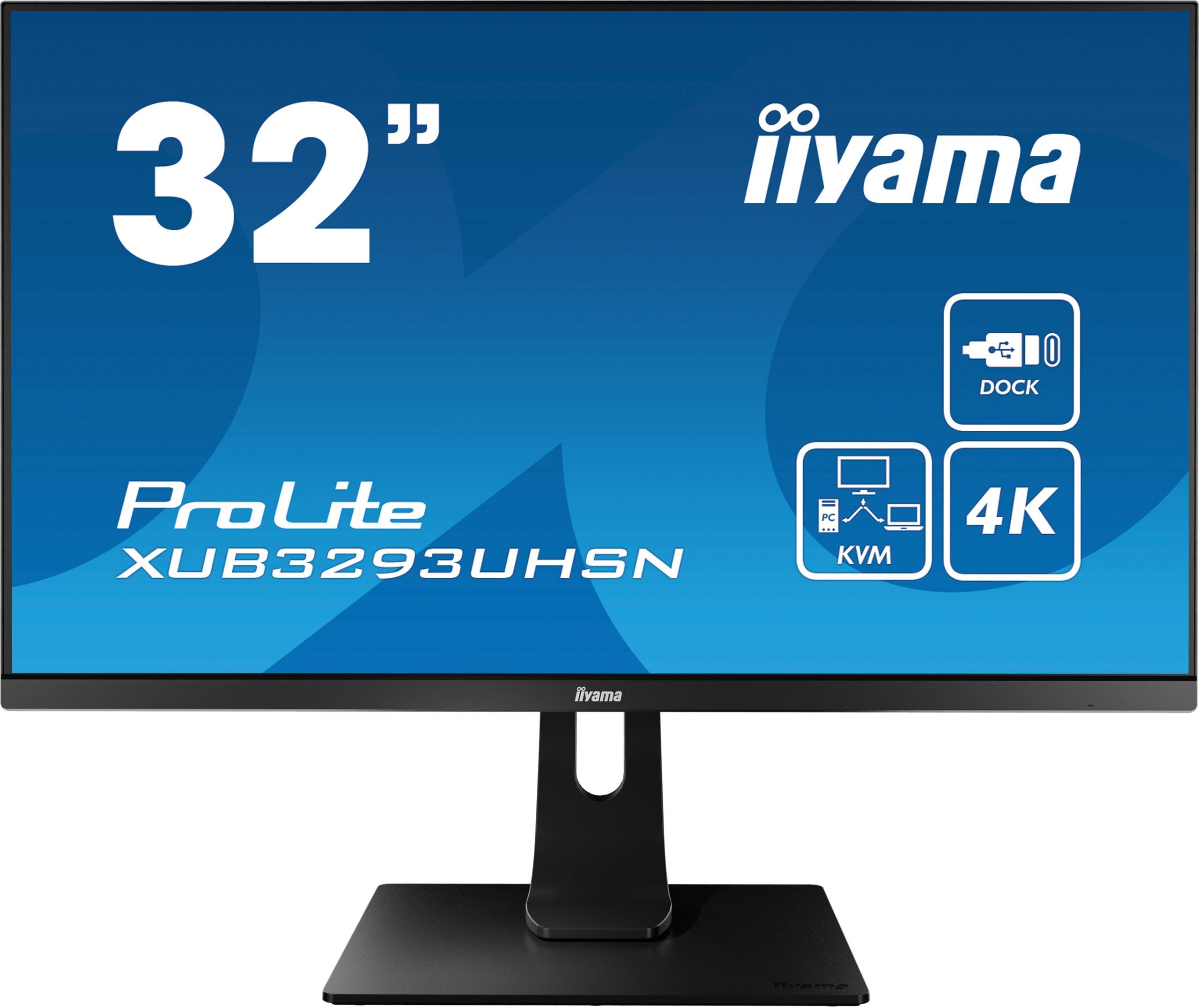 Rca Informatique - Image du produit : XUB3293UHSN-B1 31.5IN IPS. 3840X2160/350 CD/1000:1/4MS/HDMI