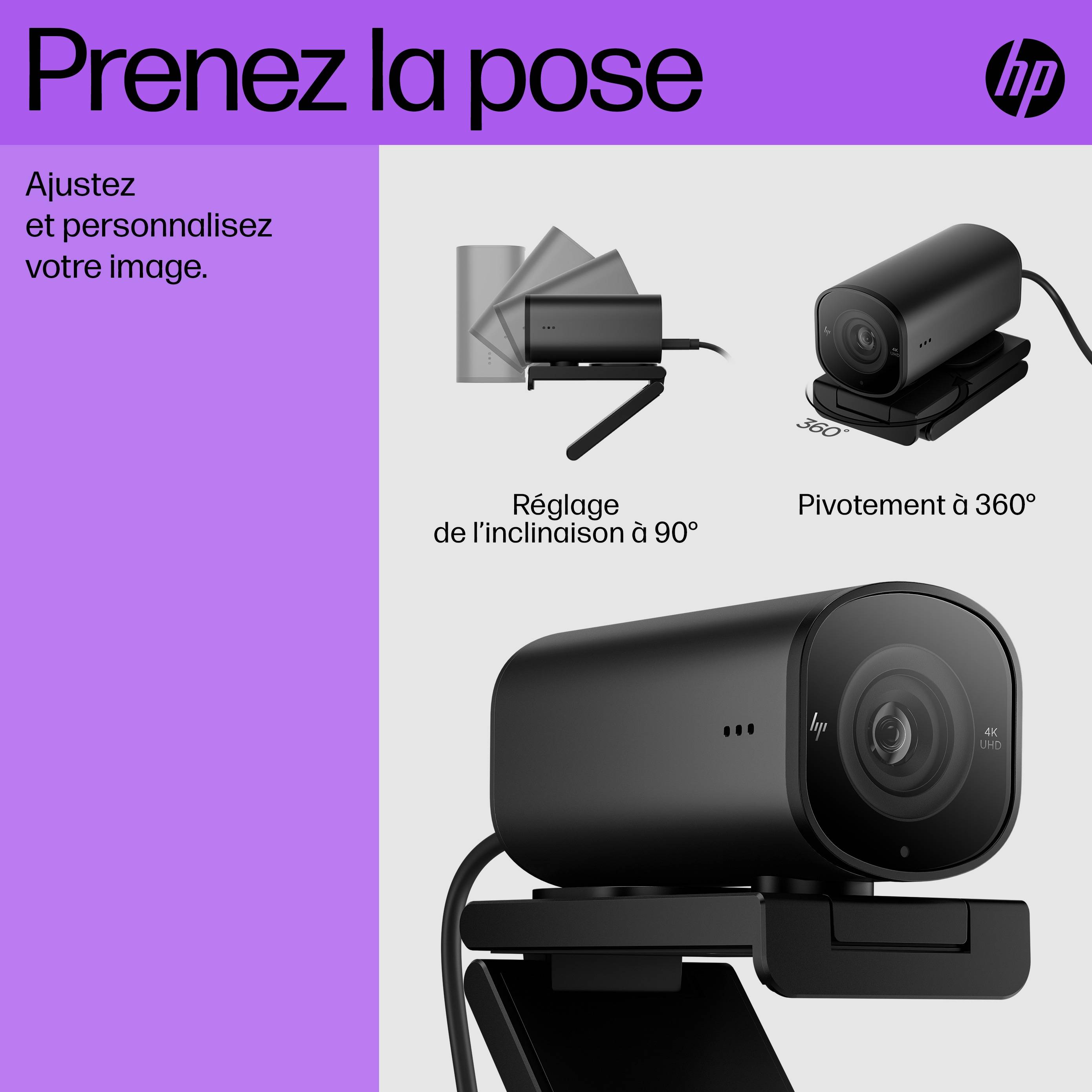 Rca Informatique - image du produit : HP 965 4K STR WEBCAM