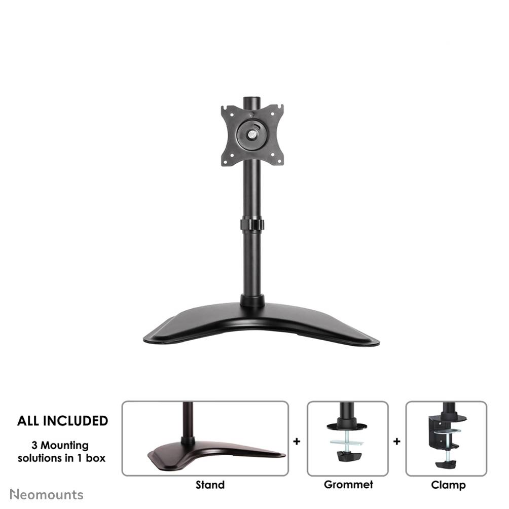 Rca Informatique - image du produit : DESK MOUNT 10-30IN TLT/ROT/SWI STND/CLMP/GRM.M10KG.75X75TO100X1