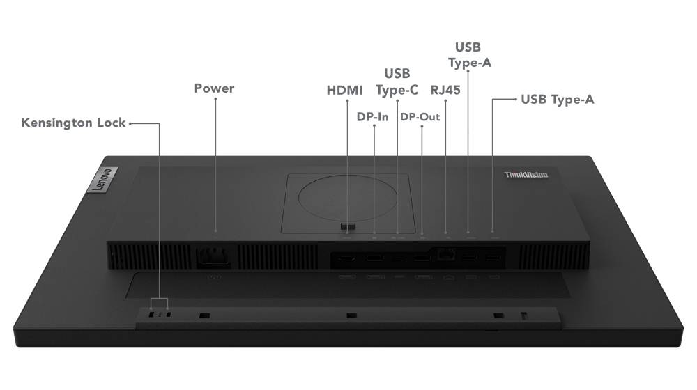 Rca Informatique - image du produit : T24M-29 23.8 FHD WLED 1000:1 MNTR 250CD HDMI/DP/USB THINKRED