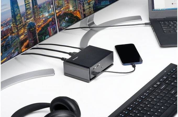 Rca Informatique - image du produit : SD5560T TBT 3 AND USB-C DOCK - EU