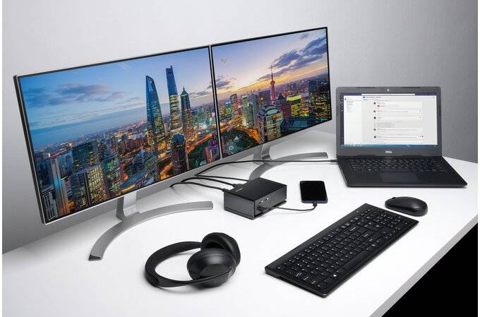 Rca Informatique - image du produit : SD5560T TBT 3 AND USB-C DOCK - EU