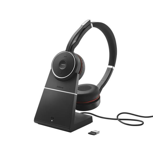 Rca Informatique - image du produit : JABRA EVOLVE 75 SE UC STEREO USB-A + LINK 380 WITH CHARGING S