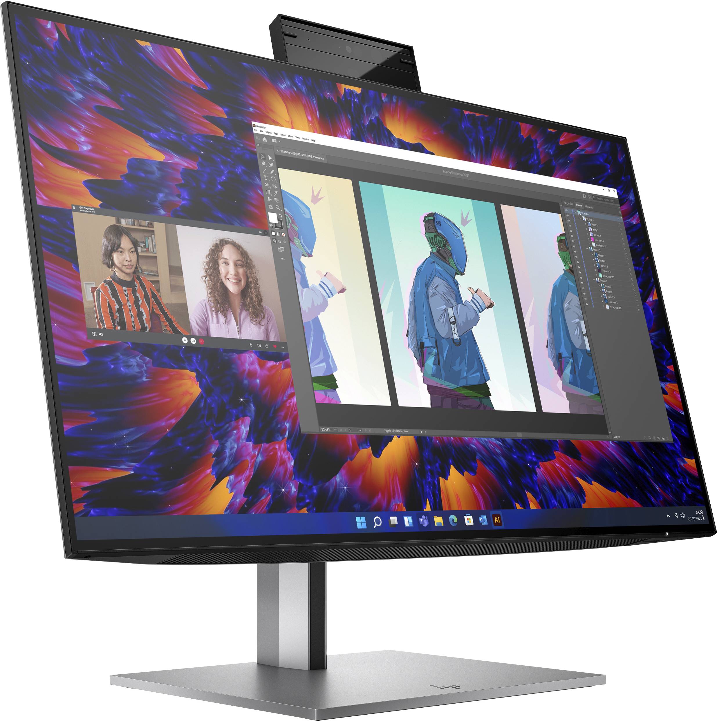 Rca Informatique - image du produit : HP Z24M G3 CONFERENCING QHD DISPLAY