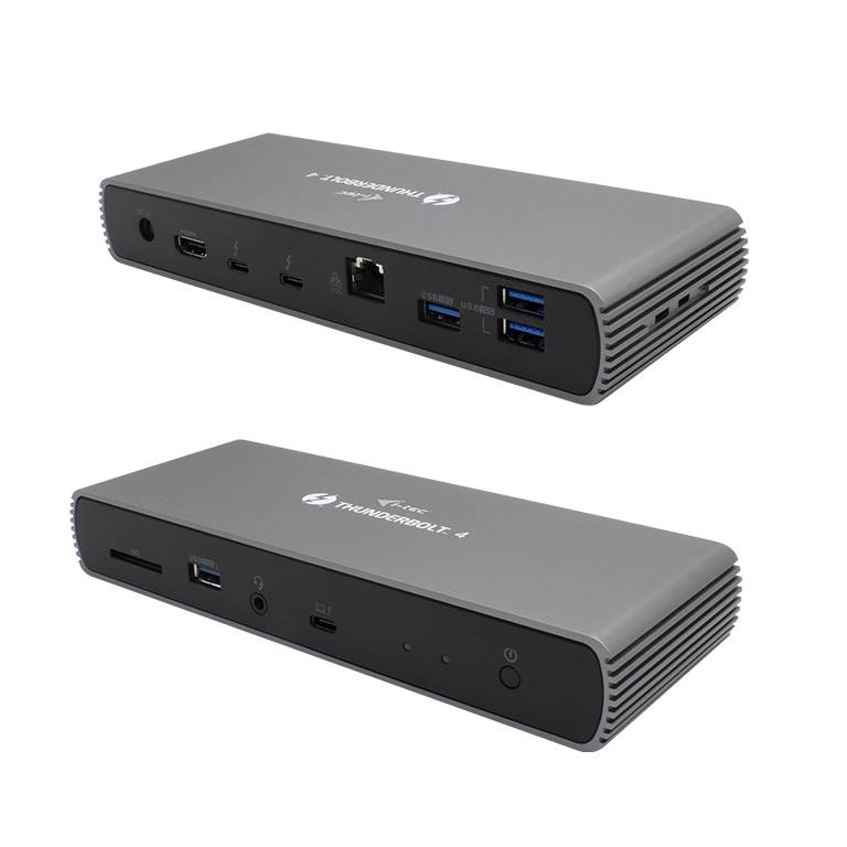 Rca Informatique - image du produit : THUNDERBOLT 4 DUAL DISPLAY DOCKING STATION PD 96W