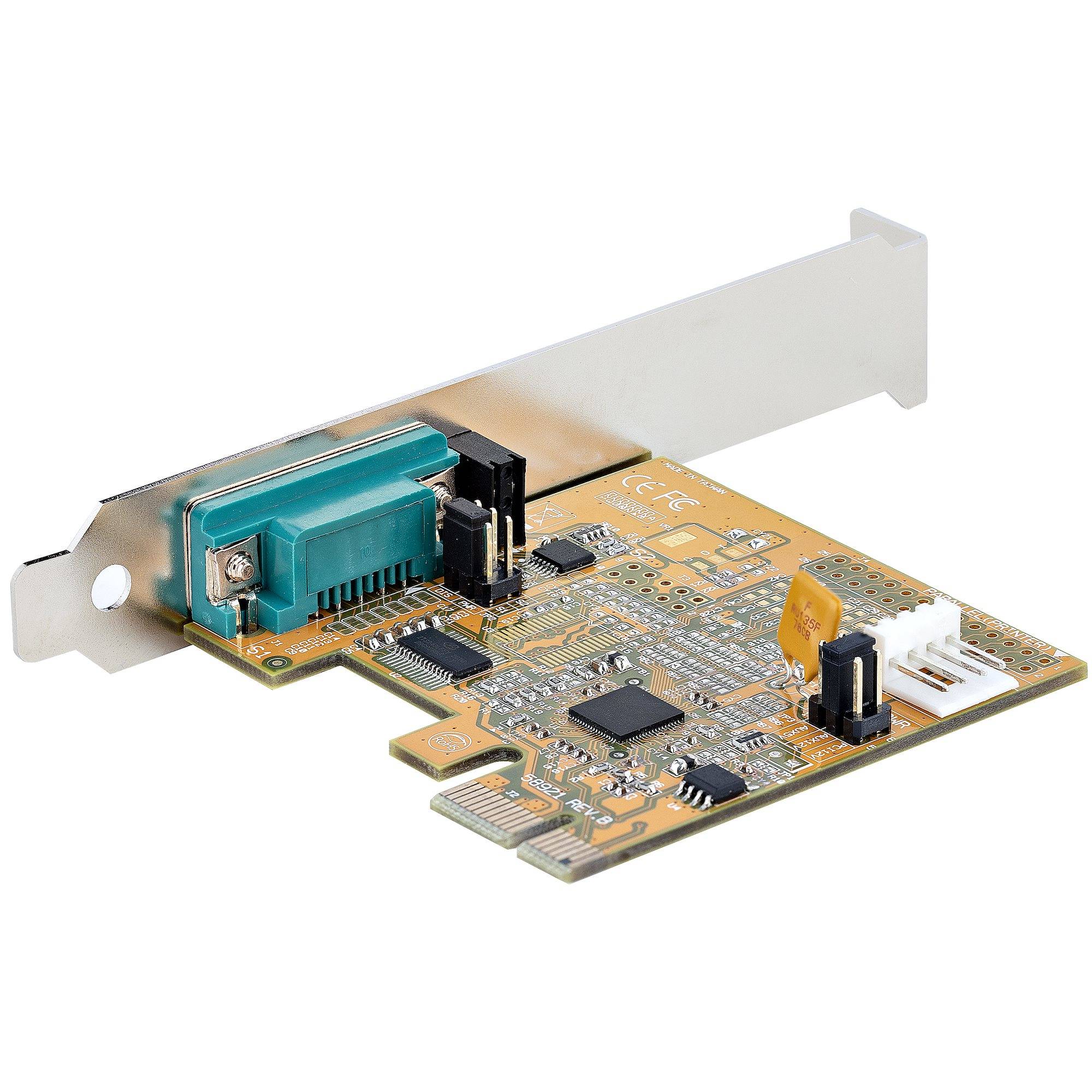 Rca Informatique - image du produit : CARTE SERIE PCI EXPRESS CARTE DEXTENSION PCIE A RS232/DB9