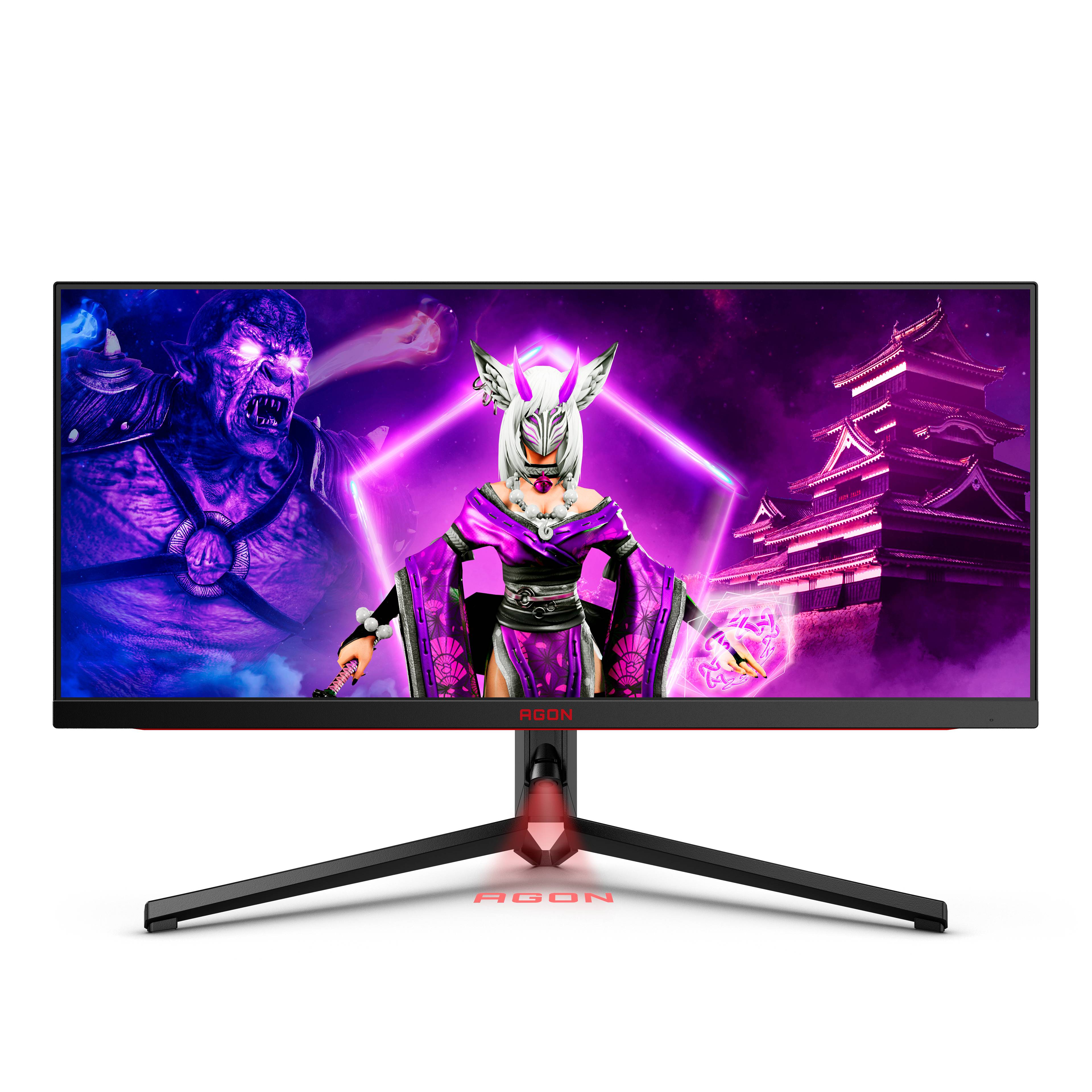 Rca Informatique - image du produit : 34IN MINILED 2560X1440 21:9 1MS AG344UXM 1000:1 HDMI/DP/USB