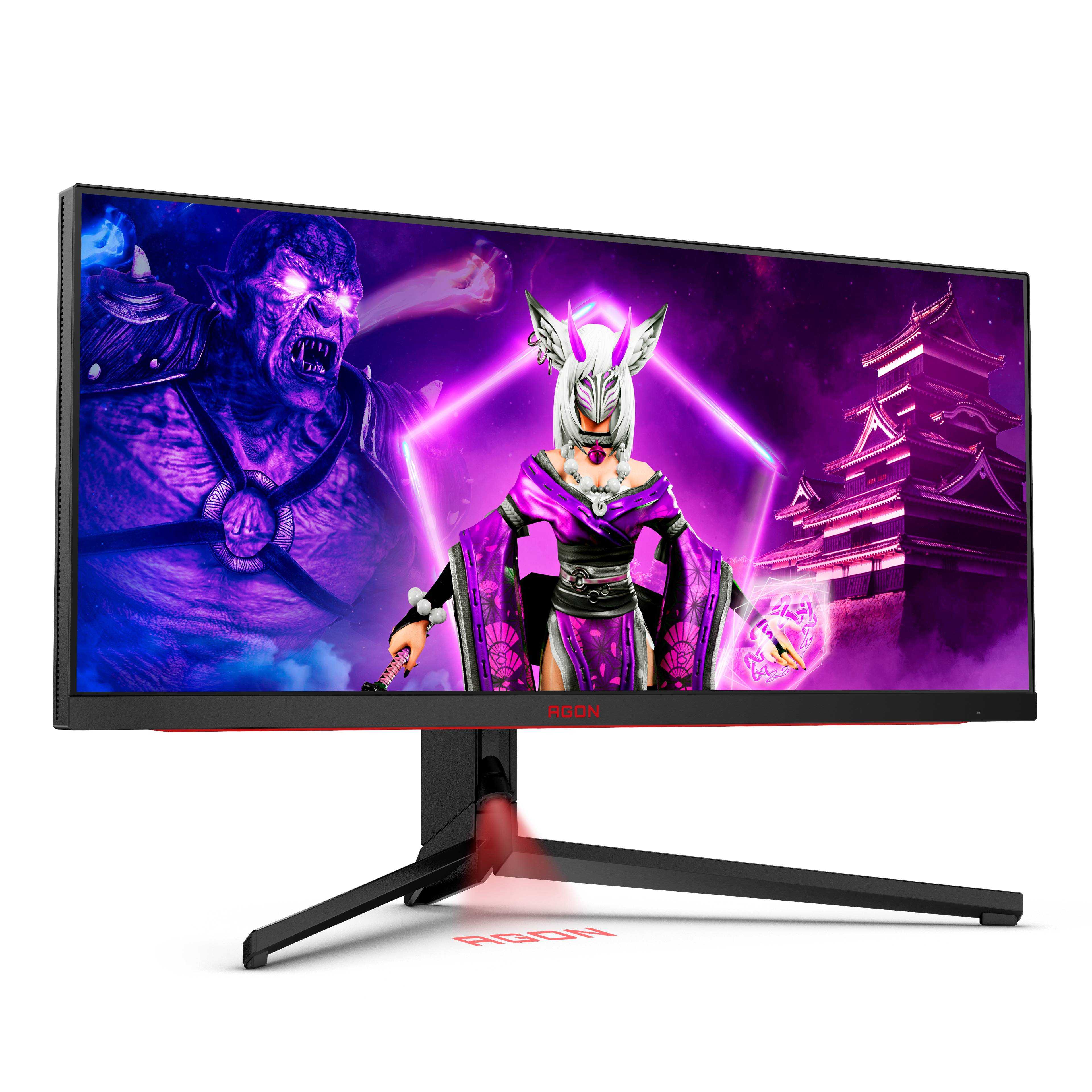 Rca Informatique - image du produit : 34IN MINILED 2560X1440 21:9 1MS AG344UXM 1000:1 HDMI/DP/USB