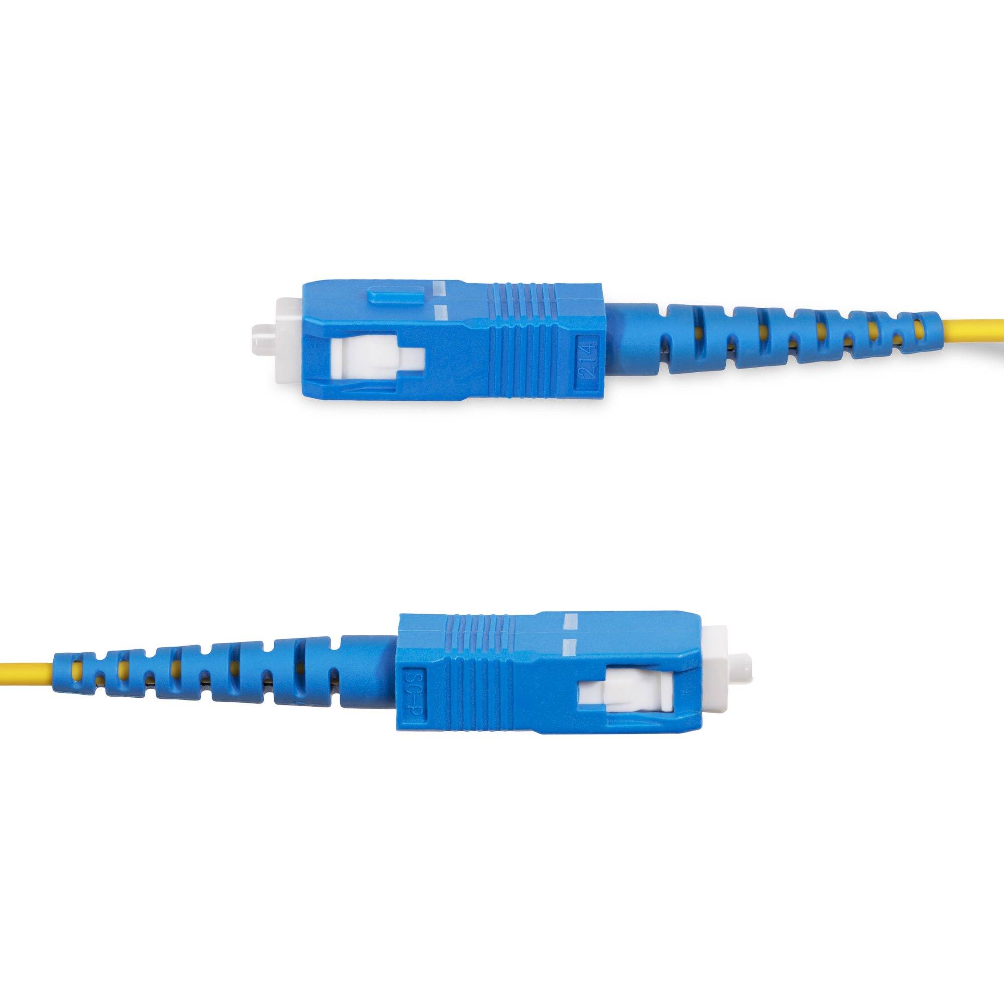 Rca Informatique - image du produit : SC/SC SINGLE MODE FIBER CABLE OS2/UPC/SIMPLEX/LSZH