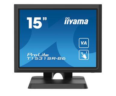 Rca Informatique - Image du produit : T1531SR-B6 15IN RESIST TOUCH VA XGA 350CD/HDMI/VGA/DP