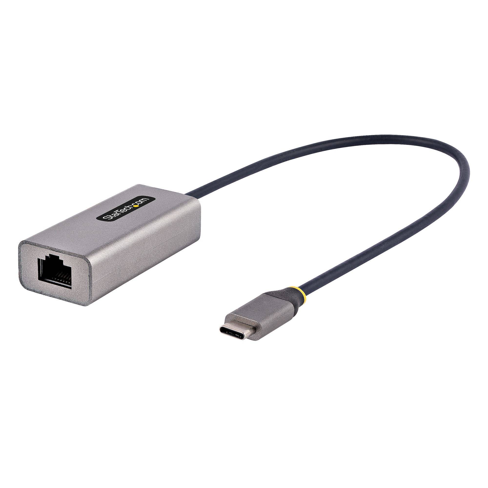 Rca Informatique - image du produit : USB-C TO ETHERNET ADAPTER - 1FT CABLE - WINDOWS/MACOS/LINUX