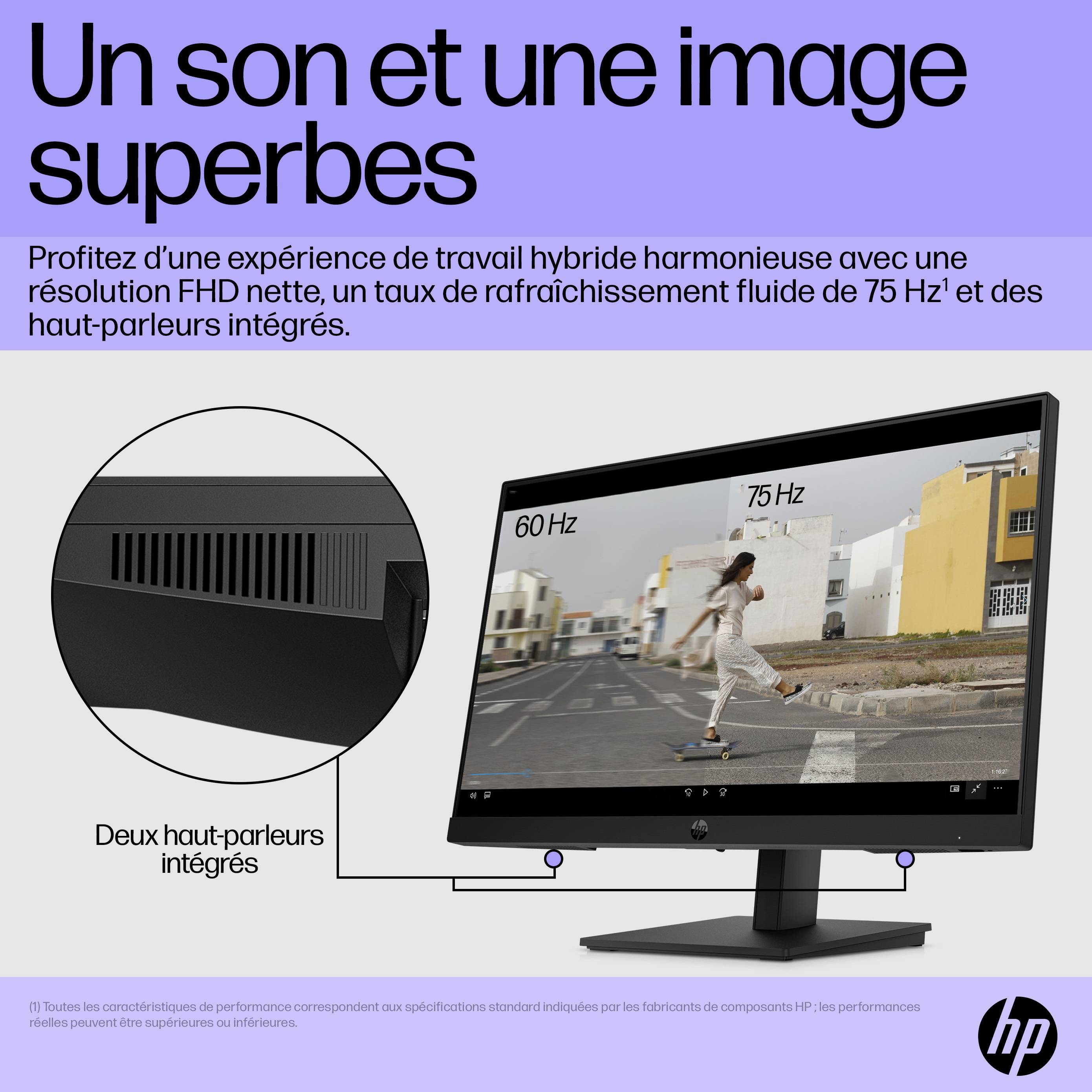 Rca Informatique - image du produit : 21.5IN 1920 X 1080 FHD 16:09 5M P22H G5 HDMI VGA DP