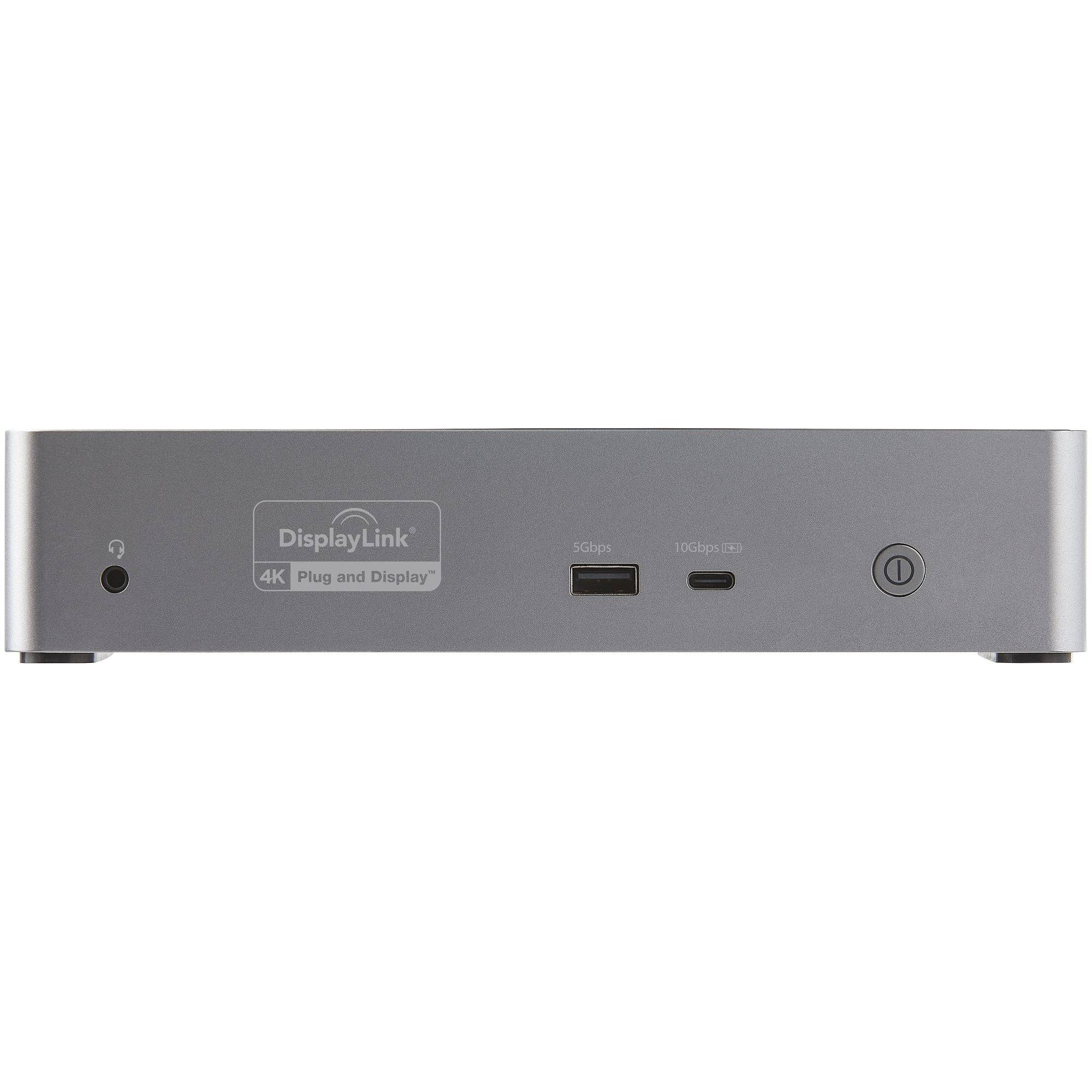 Rca Informatique - image du produit : UNIVERSAL USB-C DOCK QUAD VIDEO QUAD 4K 60HZ DP OR HDMI 100W PD
