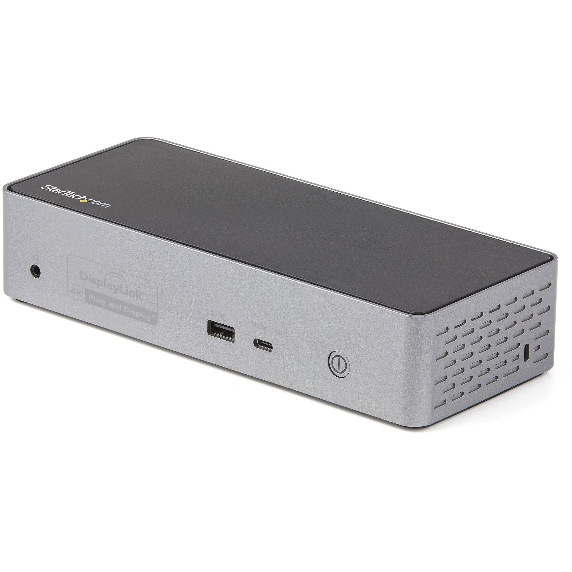 Rca Informatique - Image du produit : UNIVERSAL USB-C DOCK QUAD VIDEO QUAD 4K 60HZ DP OR HDMI 100W PD