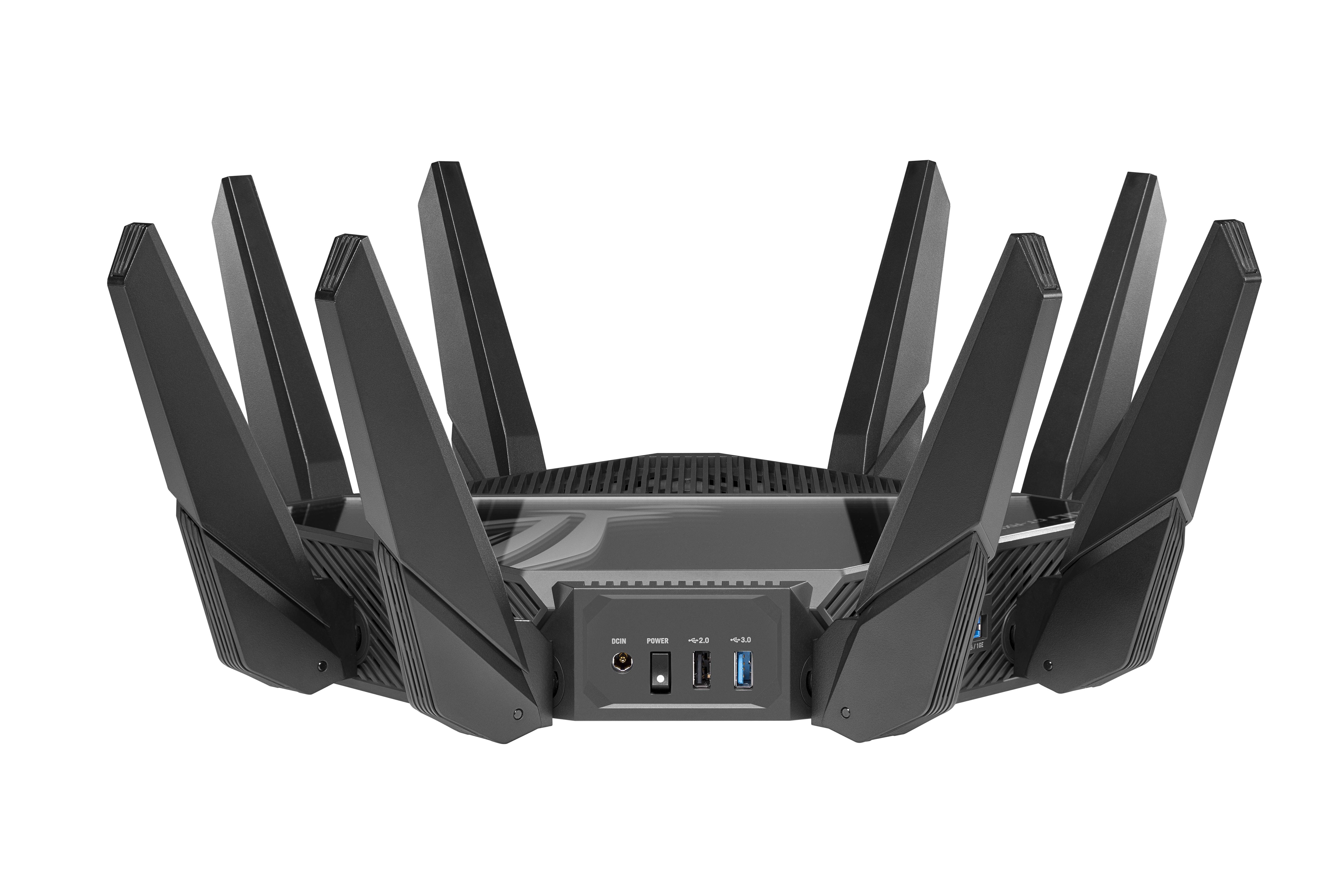 Rca Informatique - image du produit : GT-AXE16000 GAMING WI-FI 6E ROUTER - QUAD BAND + NEW 6GHZ BA