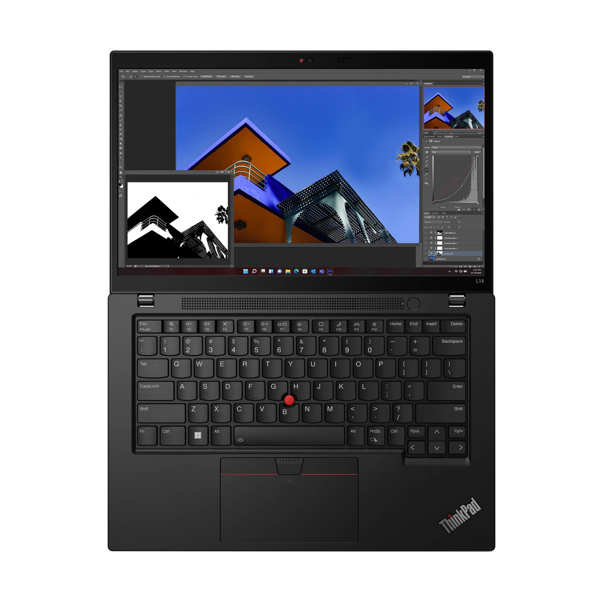 Rca Informatique - image du produit : THINKPAD L14 G4 I5-1335U 16GB 512GB 15.6IN FHD W11P