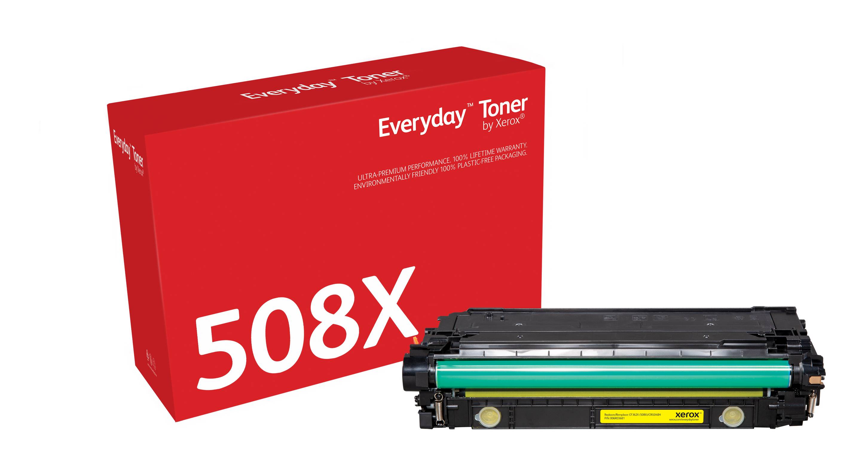 Rca Informatique - Image du produit : HIGH YIELD YELLOW TONER CARTRIDGE LIKE HP 508X FOR