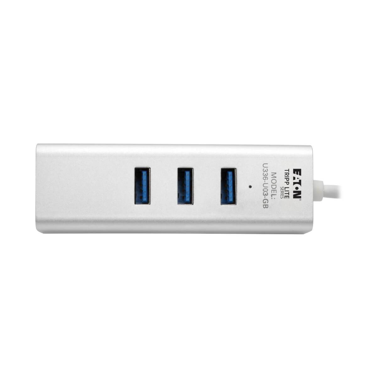 Rca Informatique - image du produit : USB 3.0 TO GIGABIT ETHERNET NIC