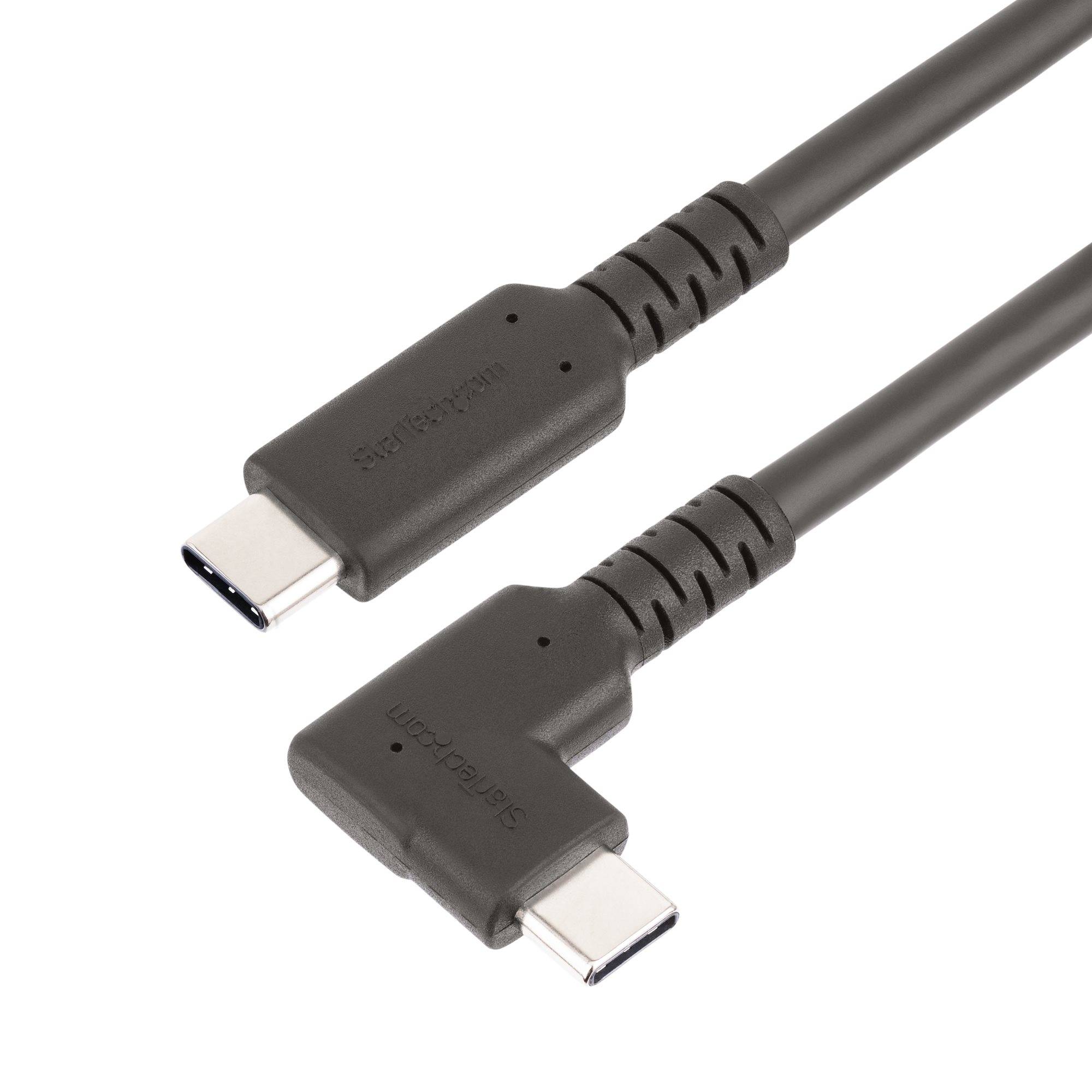 Rca Informatique - Image du produit : RUGGED RIGHT ANGLE USB-C CABLE USB C TO C CABLE - 90 DEGREES