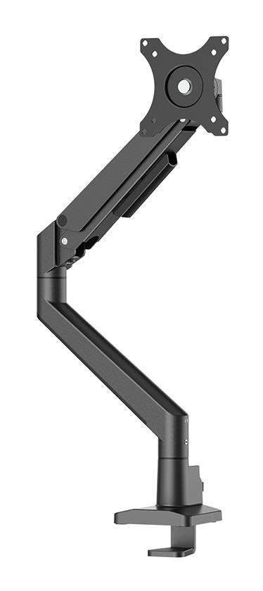 Rca Informatique - image du produit : NEXT SLIM DESK MOUNT SINGLE DISPLAY TOPFIX CLAMP/GROMM BLACK