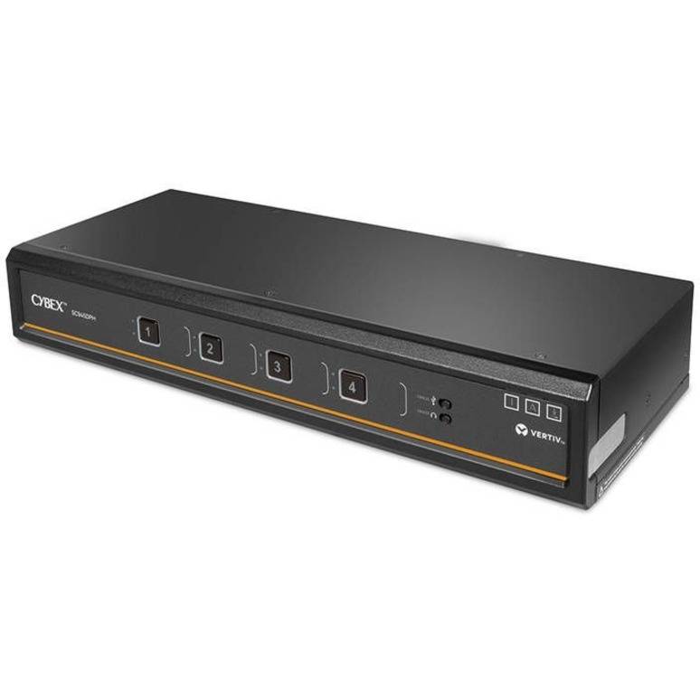 Rca Informatique - image du produit : CYBEX SC UNIVERSAL DP/H SECURE KVM SWITCH 4-PORT DUAL DISPLAY W