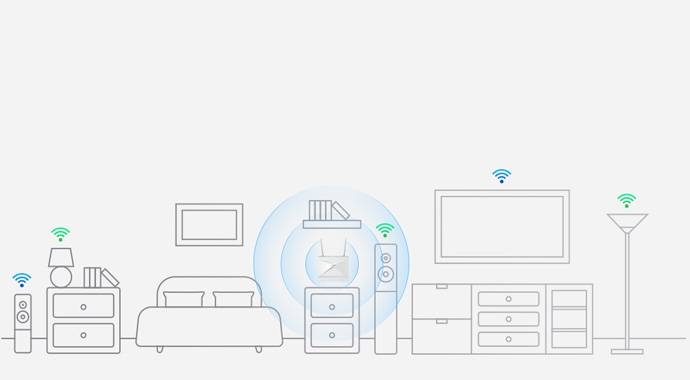 Rca Informatique - image du produit : EAGLE PRO AI 4G+ SMART ROUTER AX1500