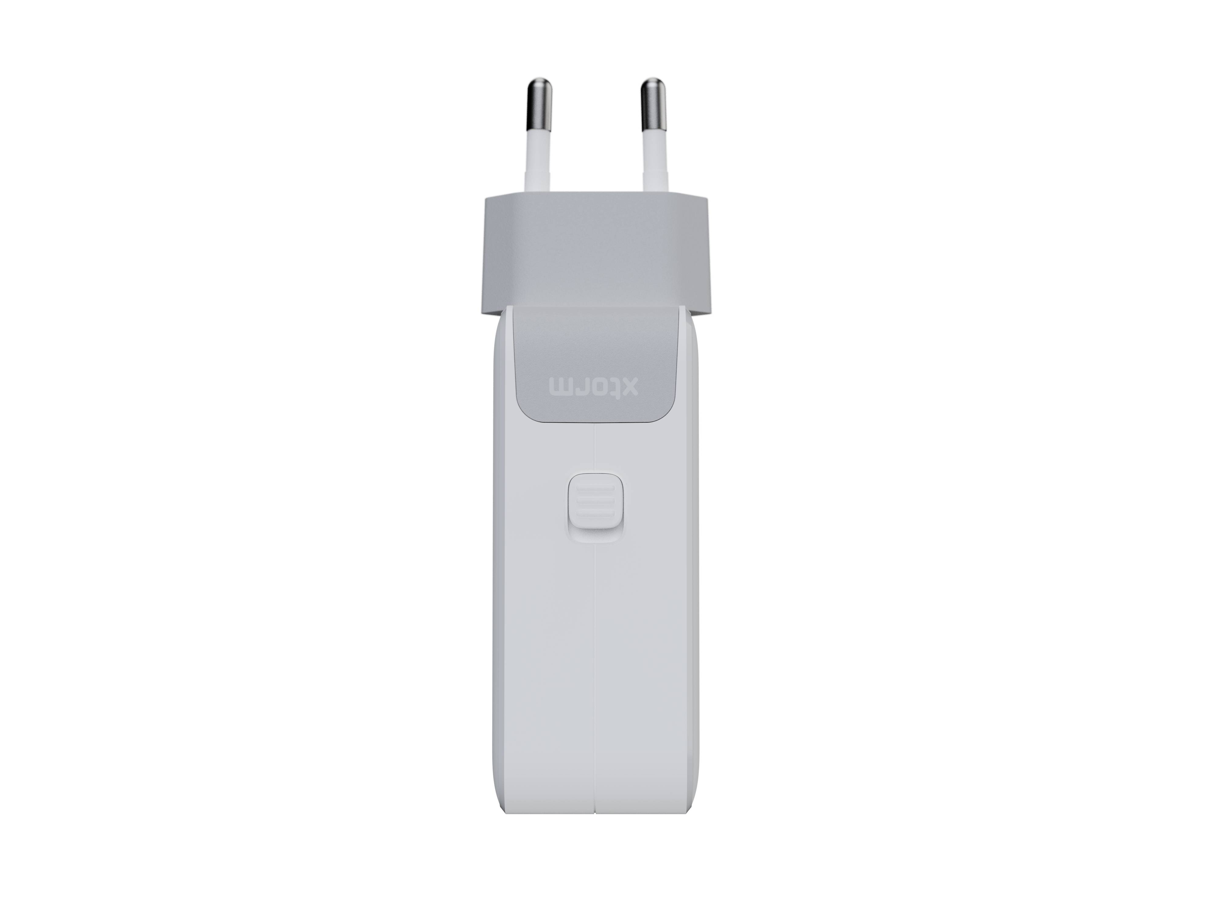 Rca Informatique - image du produit : GAN-ULTRA TRAVEL CHARGER 140W XTORM - WHITE