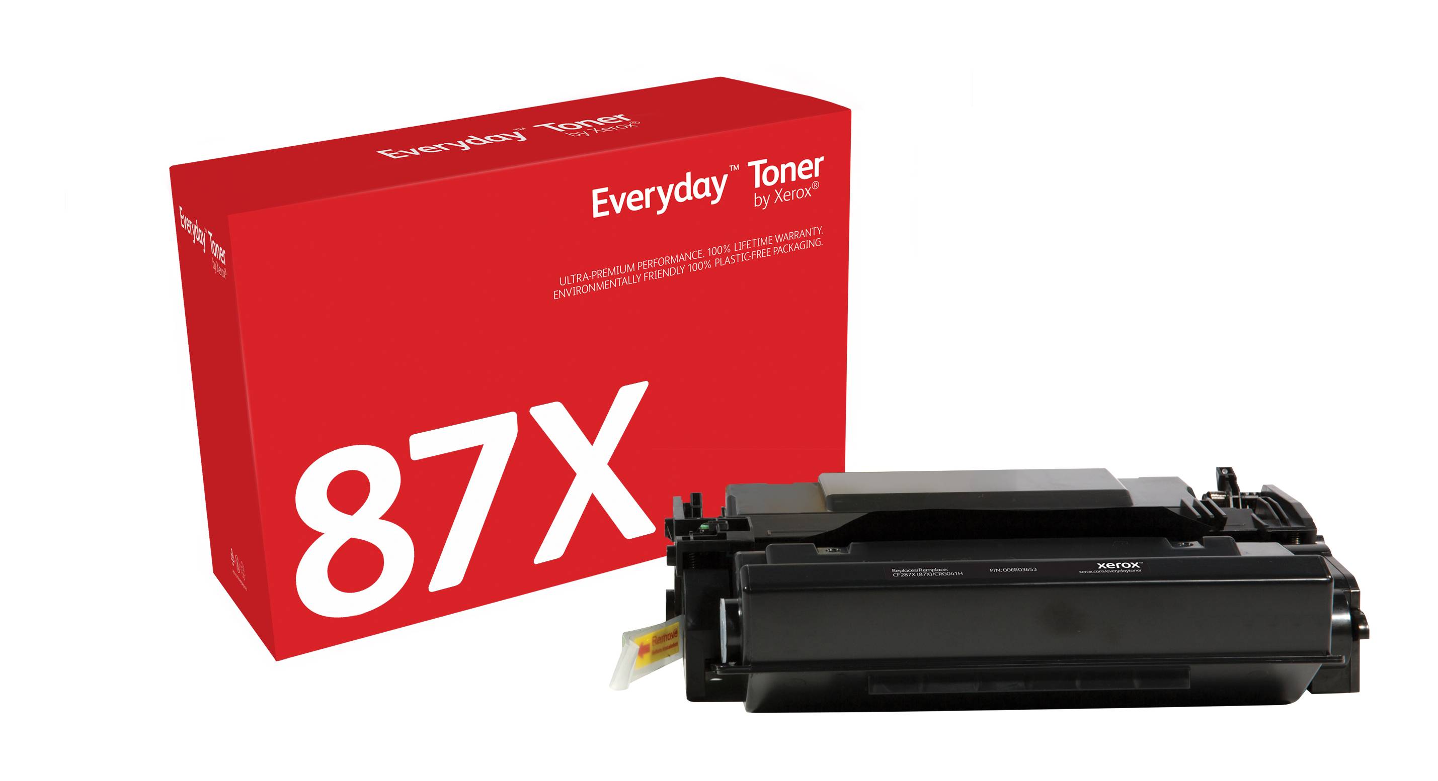 Rca Informatique - Image du produit : HIGH YIELD BLACK TONER CARTRIDGE LIKE HP 87X FOR