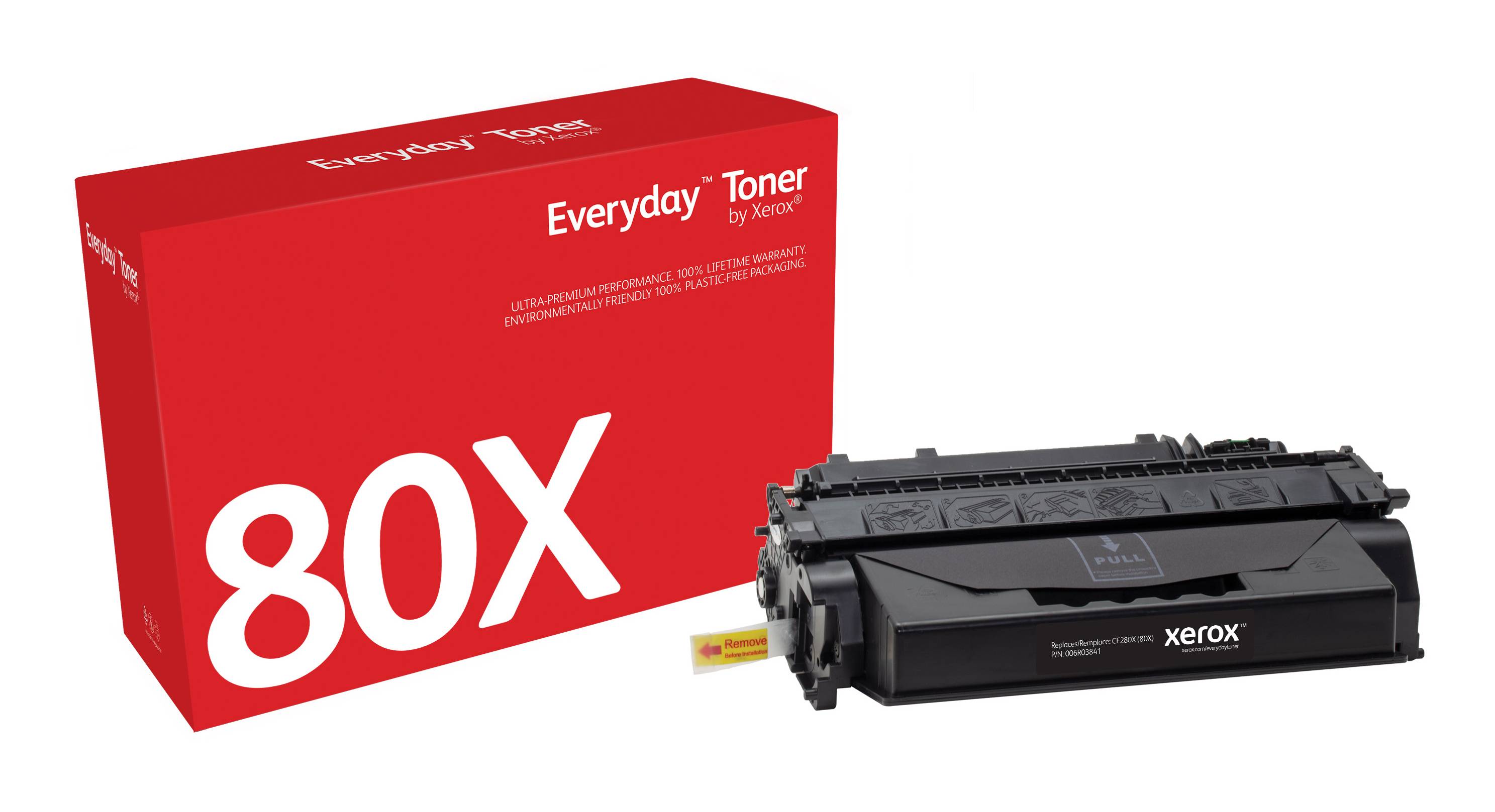 Rca Informatique - Image du produit : HIGH YIELD BLACK TONER CARTRIDGE LIKE HP 80X FOR