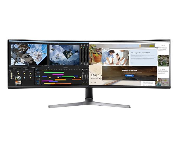 Rca Informatique - image du produit : 49IN LED 5120X1440 16:9 C49RG90SSU 3000:1 HDMI DP