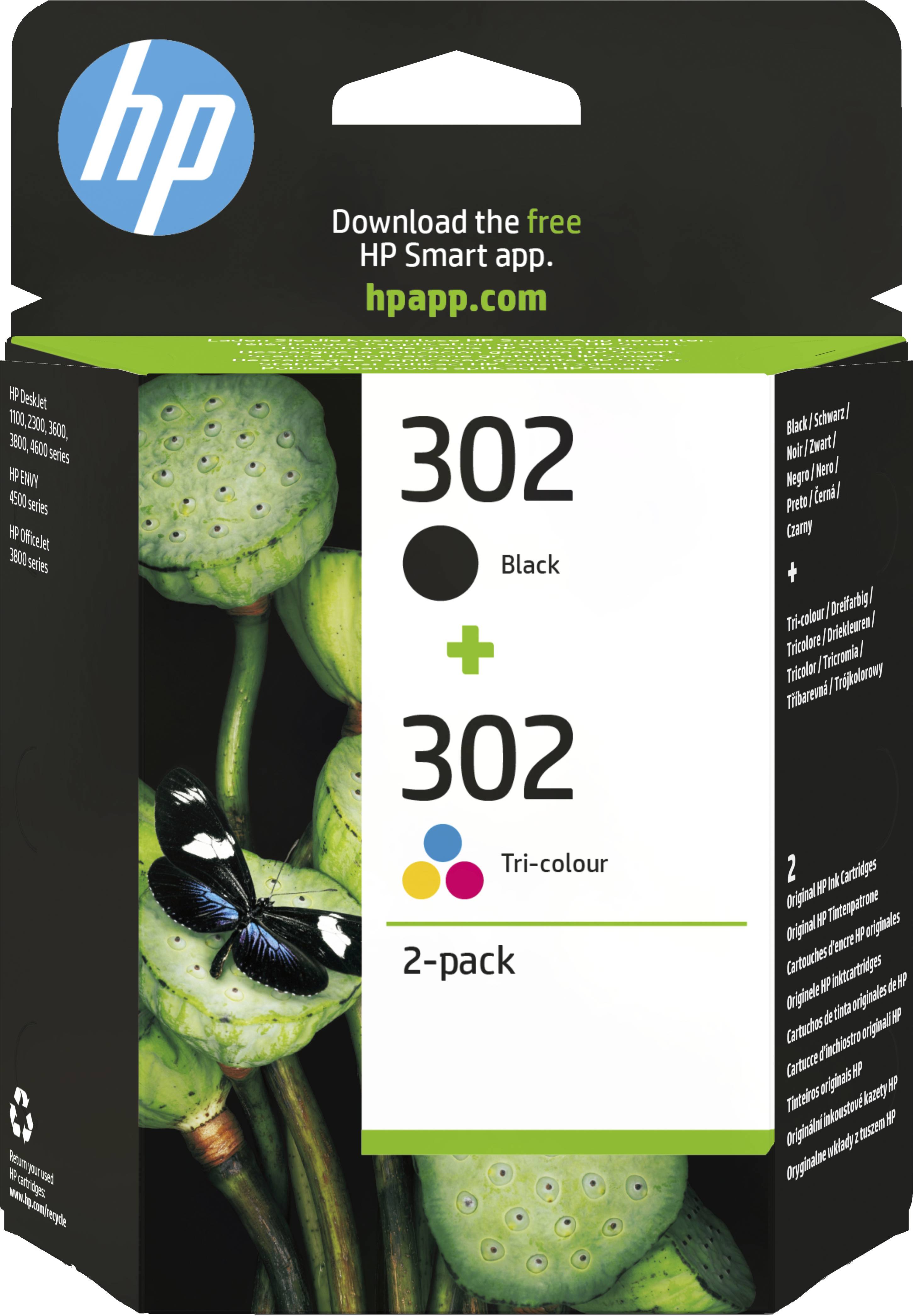 Rca Informatique - image du produit : INK CARTRIDGE 302 COMBO PACK 2M36E84