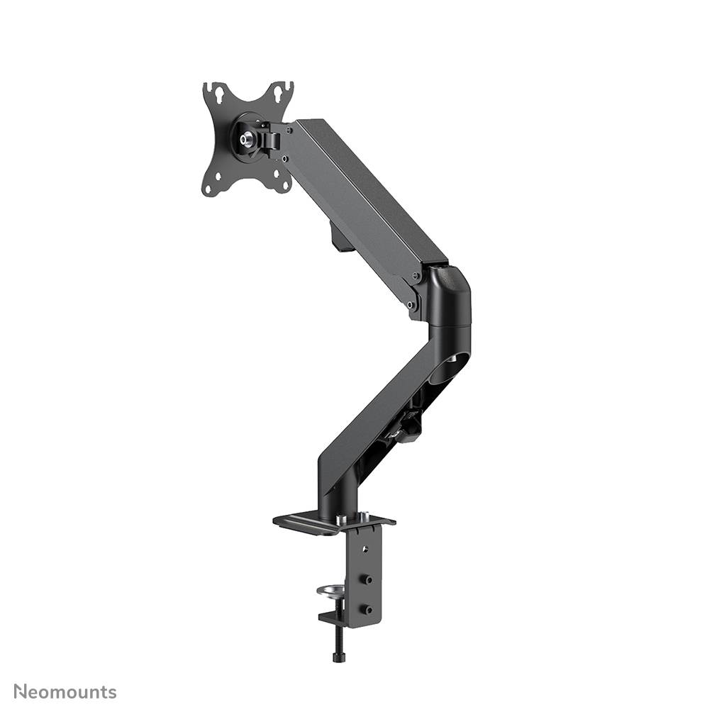 Rca Informatique - image du produit : NEWSTAR GAS SPRING DESK MOUNT (CLAMP/GROMMET) BLACK 17-27IN