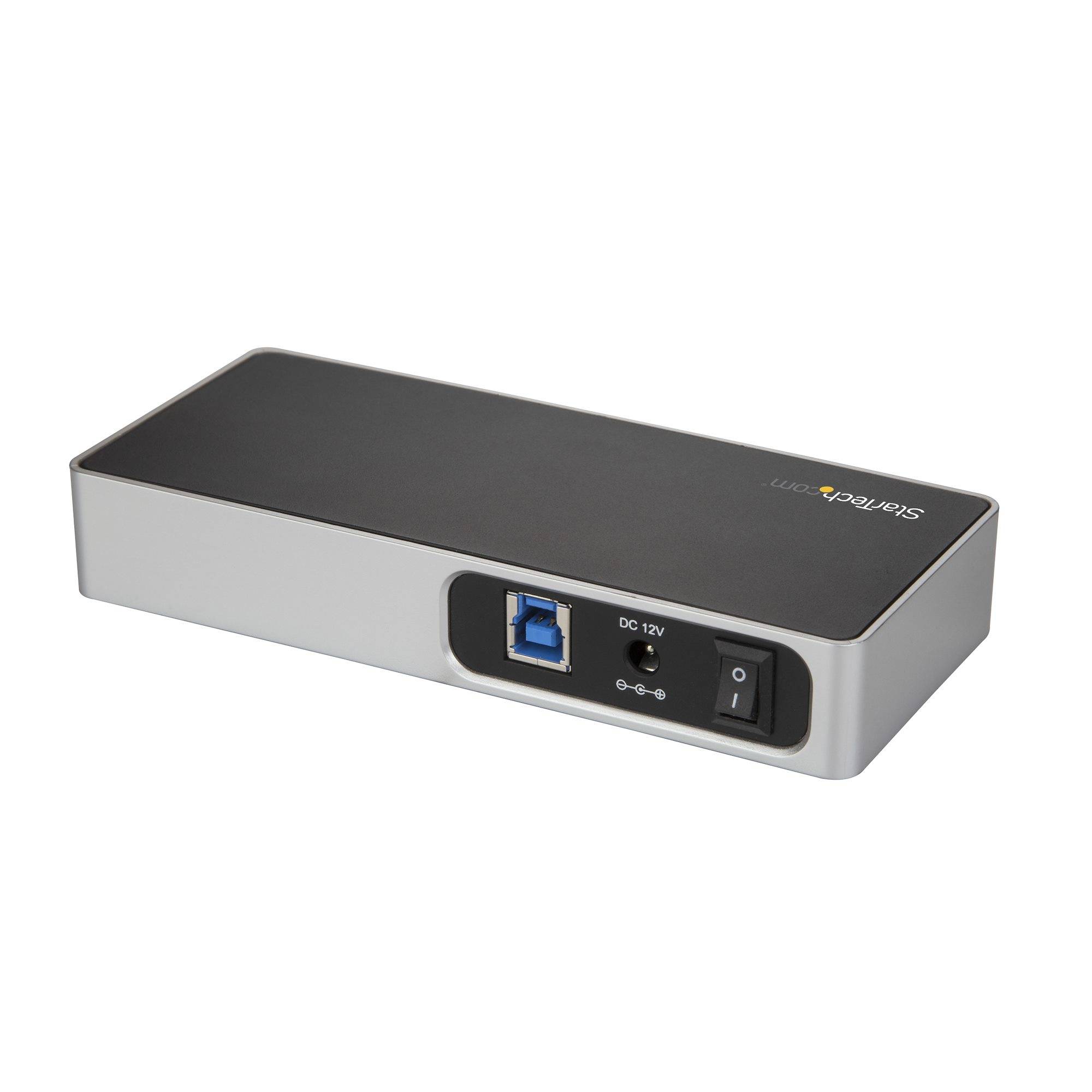 Rca Informatique - image du produit : 7PORT USB C HUB - USB-C TO 2X C + 5X A - USB 3.0 HUB