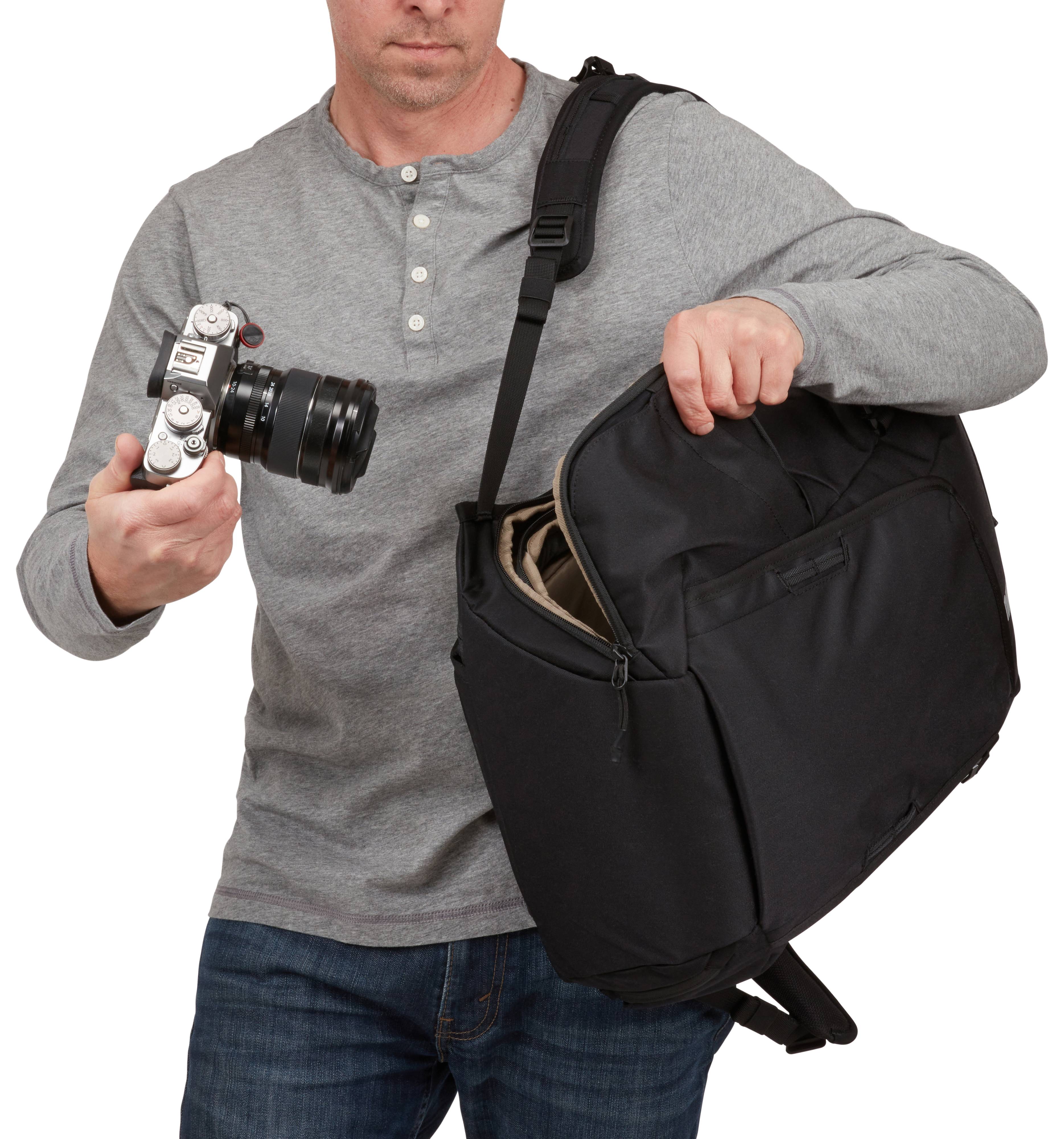 Rca Informatique - image du produit : THULE COVERT DSLR BACKPACK 24L - BLACK