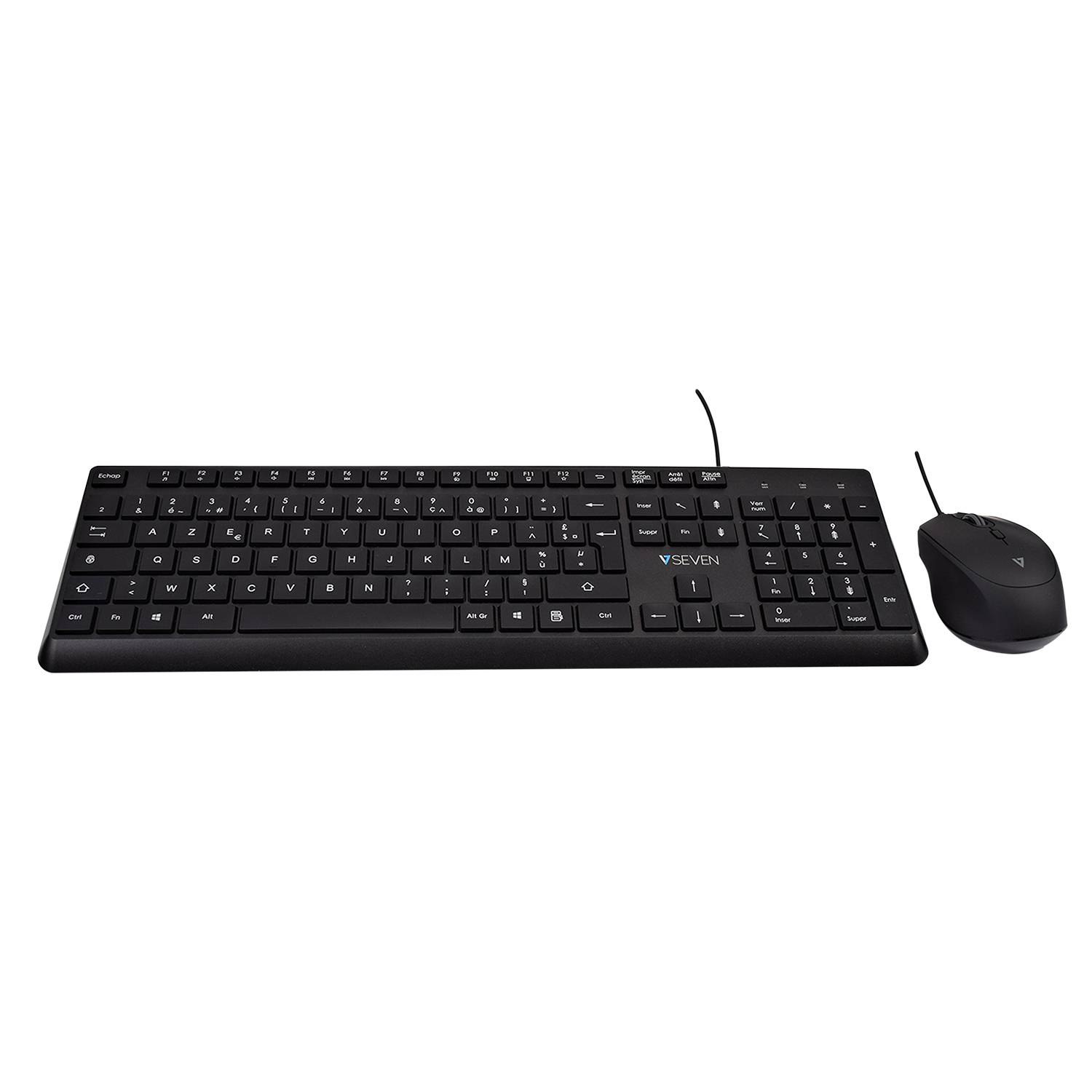 Rca Informatique - image du produit : USB PRO KEYBOARD MOUSE COMBO ES QWERTY ES SPANISH LASERED KEYCAP